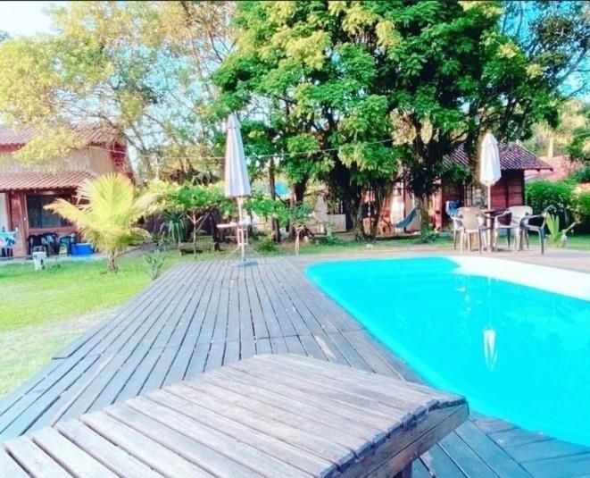 Pousada Chales Do Atlantico Sc Итапоа Экстерьер фото